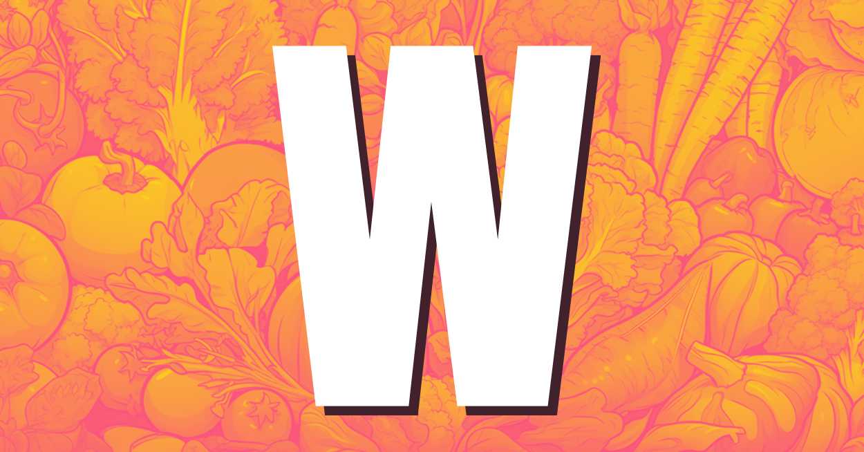vegetables that start with w - Article 2